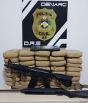 empresario-da-construcao-civil-e-preso-com-40-kg-de-skunk,-replica-de-fuzil-e-espingarda-em-boa-vista