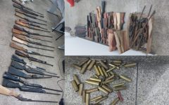 policia-civil-desmonta-local-que-funcionava-como-fabrica-de-armas-de-fogo-em-santana,-no-ap