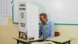 eleicoes-2024:-votou-pedro-uczai,-candidato-a-prefeitura-de-chapeco